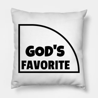 gods favorite Pillow