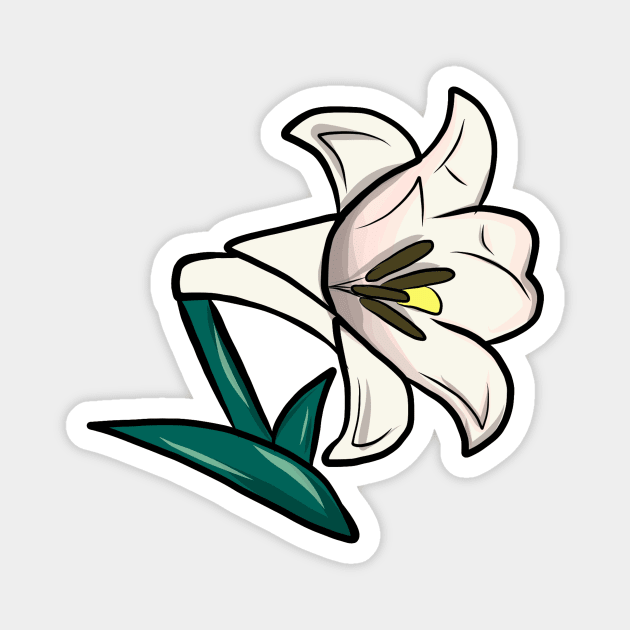 lil lily Magnet by ubercuties