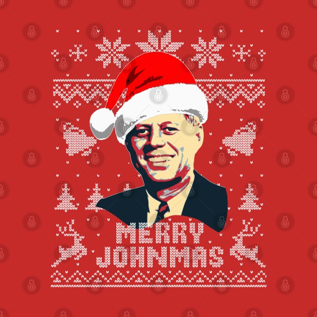 John F Kennedy Mery JohnMas by Nerd_art