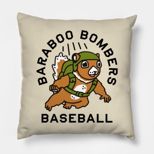 Baraboo Bombers Baseball (Light) Pillow