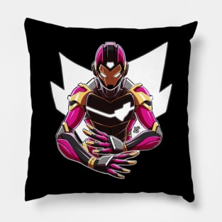 Iron Heart Armored Hero Pillow