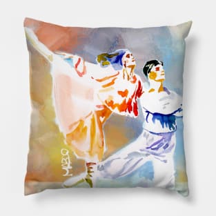 Ballet Dancers Pillow