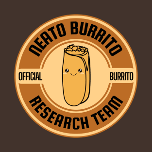 Neato Burrito Research Team T-Shirt