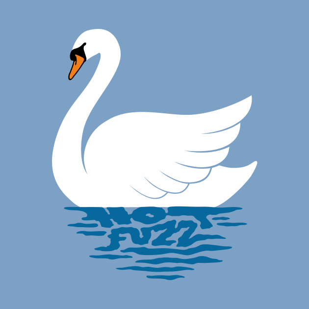 Just The One Swan Actually by Byway Design