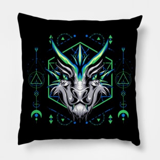 dragon art Pillow