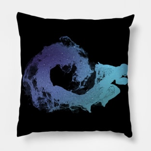 American Football In Space Pillow