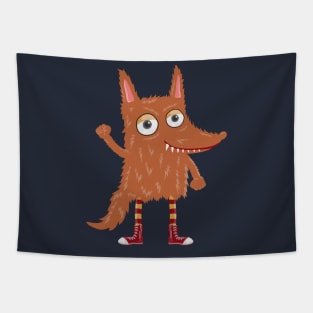 fox monster Tapestry