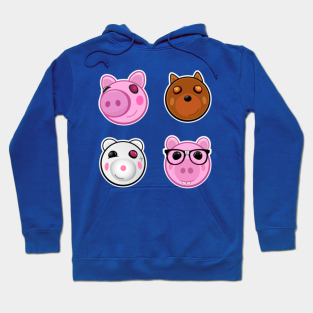 Roblox Piggy Hoodies Teepublic - rainbow piggy skin roblox