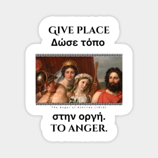 Achilles Greek Proverb Magnet