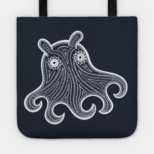 Flapjack or Dumbo Octopus drawing - cute ocean creature art Tote