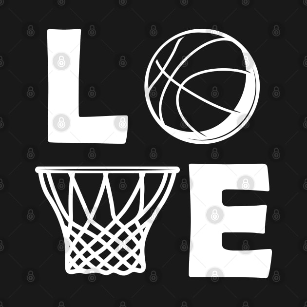 Basketball Love Design by KC Happy Shop