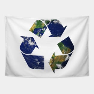 Reduce, Recycle, Reuse - Earth. Tapestry