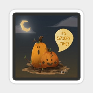 Spoopy Time Magnet