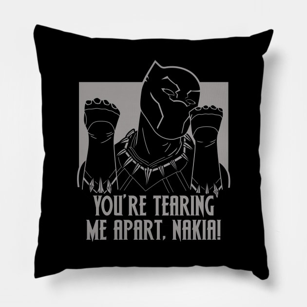 Funny Superhero Parody Funny Movie Quotes Meme Pillow by BoggsNicolas