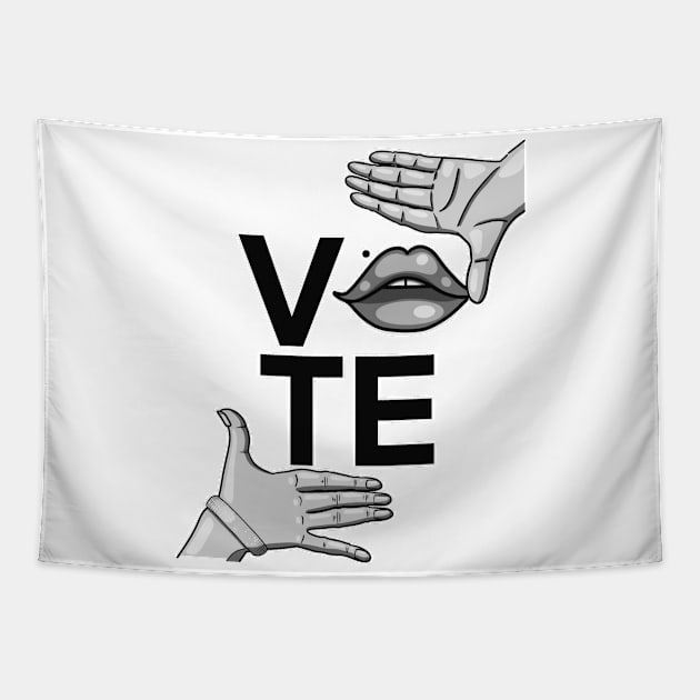 Just Vogue, I Mean Vote! Tapestry by The Craft ACE