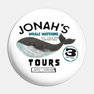 Jonah's Whale Watching Tours Pin