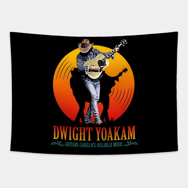 Dwight Yoakam Tapestry by Junnas Tampolly