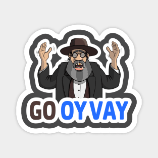 Funny Jew. Go away! Magnet