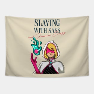 Slaying with Sass and Feminine Energy Divine Feminine Energy Tapestry