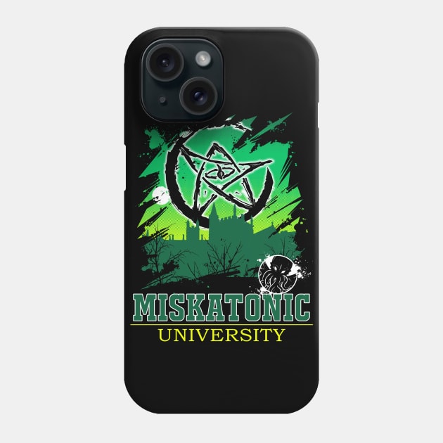 Miskatonic University Phone Case by Raki