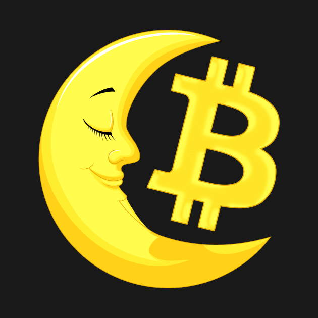 Bitcoin Moon by phneep
