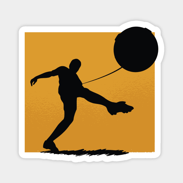 Soccer Champion Magnet by Urban_Vintage