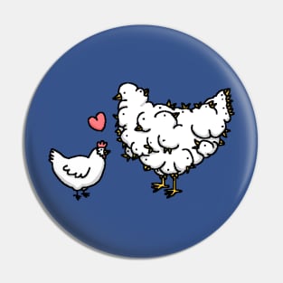 Chicken love Pin