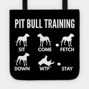 Pit Bull Training Pit Bull Dog Tricks Tote