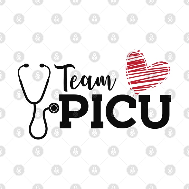 PICU Nurse - Team PICU by KC Happy Shop