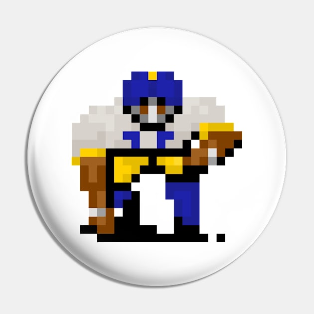 16-Bit Lineman - Los Angeles Pin by The Pixel League