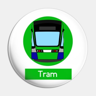 London Underground Subway Tram Pin