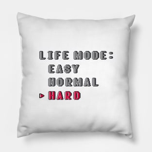 Life Mode Hard Pillow