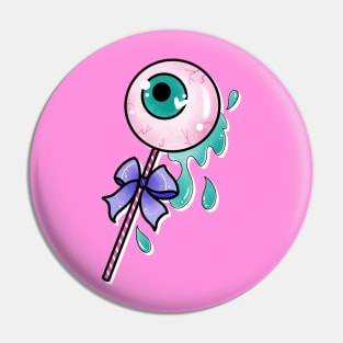 Creepy cute eye candy Pin