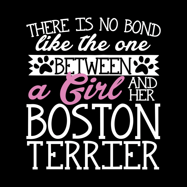 There's No Bond Like the One Between a Girl and Her Boston Terrier by A Magical Mess