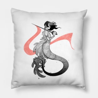 Fleeting - Mermaid Design Pillow