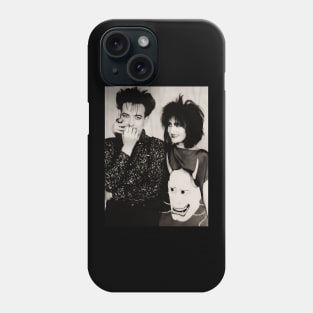 Siouxsie Sioux and Robert Smith's Phone Case