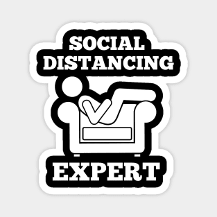 SOCIAL DISTANCING EXPERT Magnet