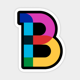 Letter B Magnet