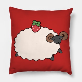 Strawberry Ram Pillow