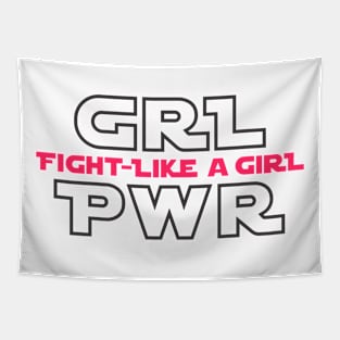 Cool Tees Girl Power Women's Geek Tapestry