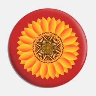 sunflower Pin