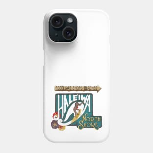 Haleiwa North Shore Sign Woman Phone Case