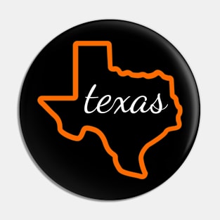 State of Texas Map Pin