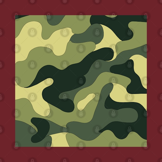 Military Camoflague Pattern by Dreamer