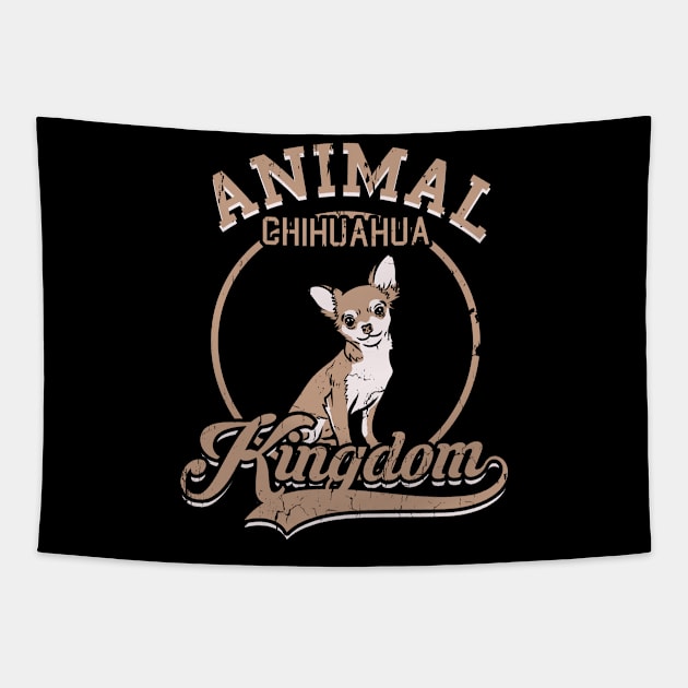 Animal Kingdom Chihuahua Tapestry by absolemstudio