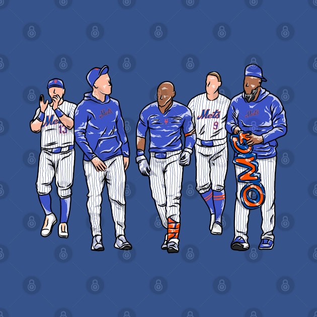 Mets Gang!  Cartoon