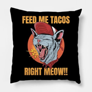 Tacocat - Funny Taco Lover Pillow