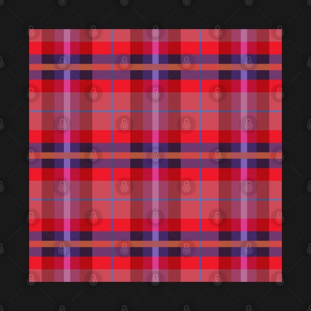 Checkered Plaid. Traditional Scottish ornament. by CatCoconut-Art