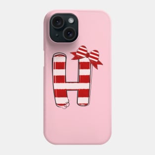 Letter H (Christmas Alphabet) Phone Case