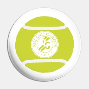 French Open Tennis Ball Pin